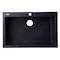 Alfi Brand Black 30" Drop-In Sgl Bowl Granite Composite Kitchen Sink AB3020DI-BLA - alternate 3